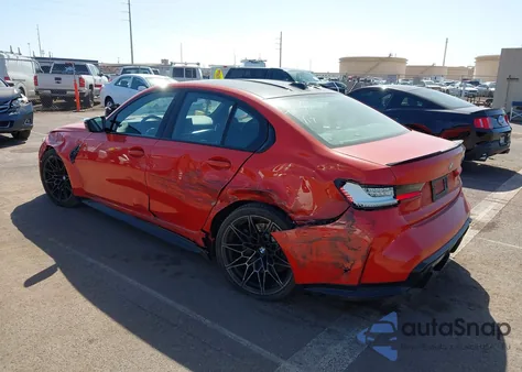 2025 BMW M3 Competition z USA, uszkodzony, nr VIN WBS23HJ0XSFU61597